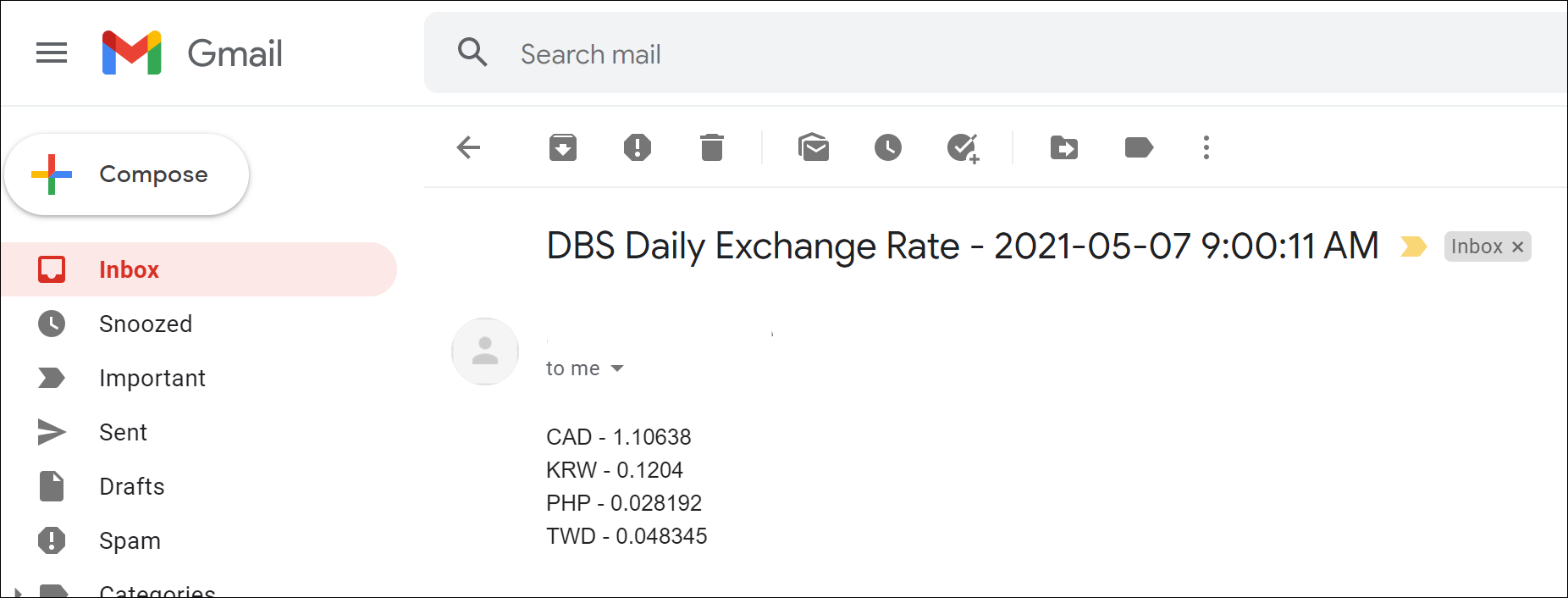 Email Notification Email Notification